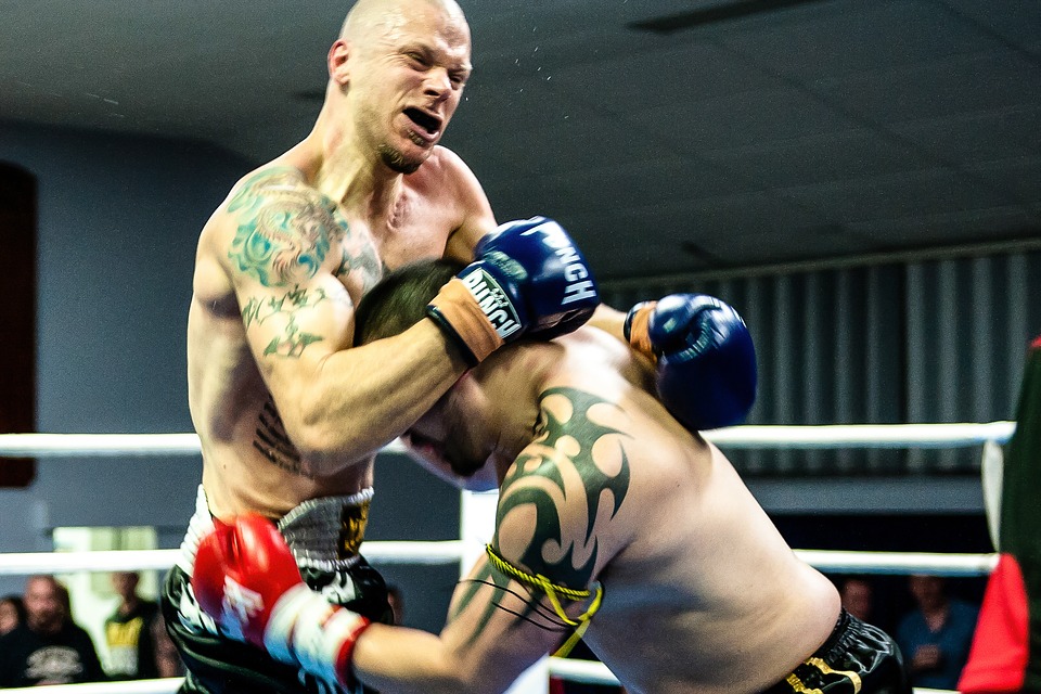 Muay Thai Boxing Match 