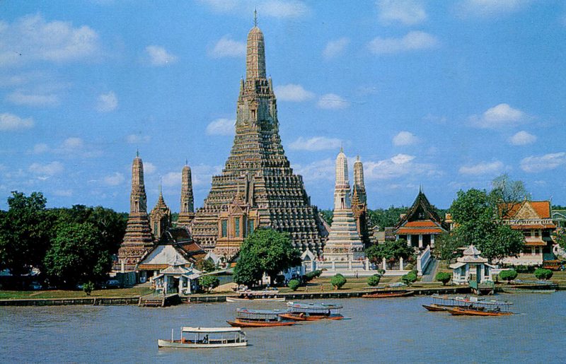 Wat Arun and Chao Phraya River
