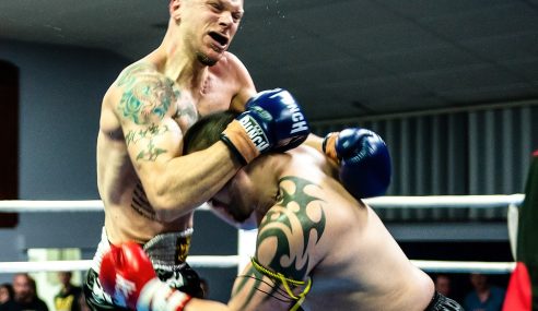 Muay Thai fight in Thailand